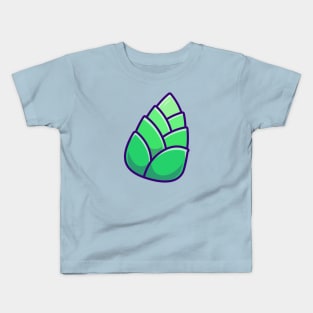 Artichoke Vegetable Cartoon Kids T-Shirt